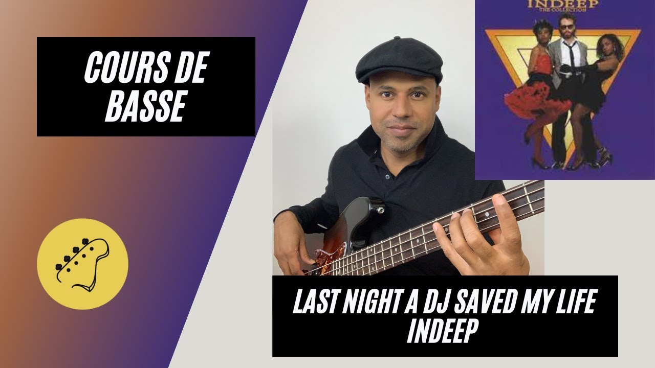 Cours de Basse | Last night a DJ saved my life - Indeep (Cover)