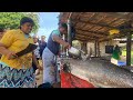 Wow a perfect street fish market a traditional rural village  hardworking villagers of sri lanka