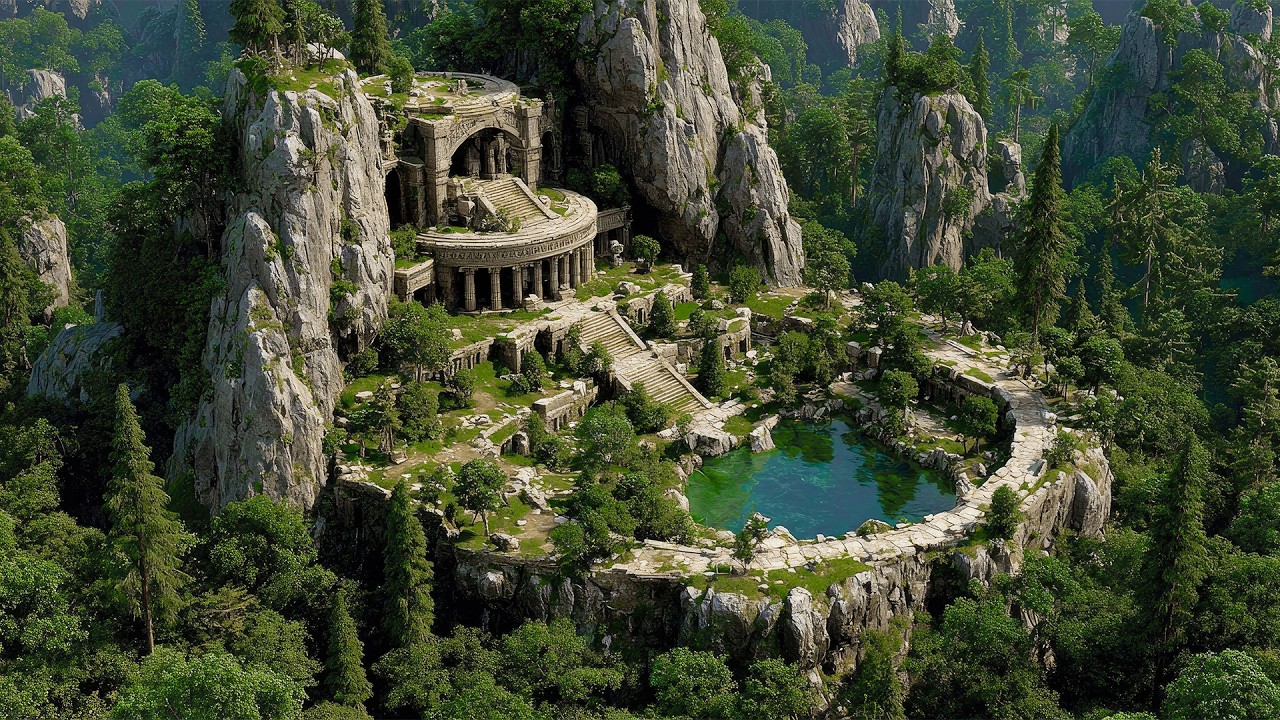 Hidden Celtic Temple in the Mountains | Medieval Fantasy Music & Celtic Medieval Fantasy Music