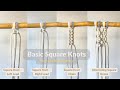 Square Knot Basics | Macramé Beginner Knots