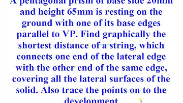 14.9  Development of Surfaces - Prism