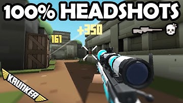 5 Minutes of SATISFYING Sniper Headshots in Krunker.io