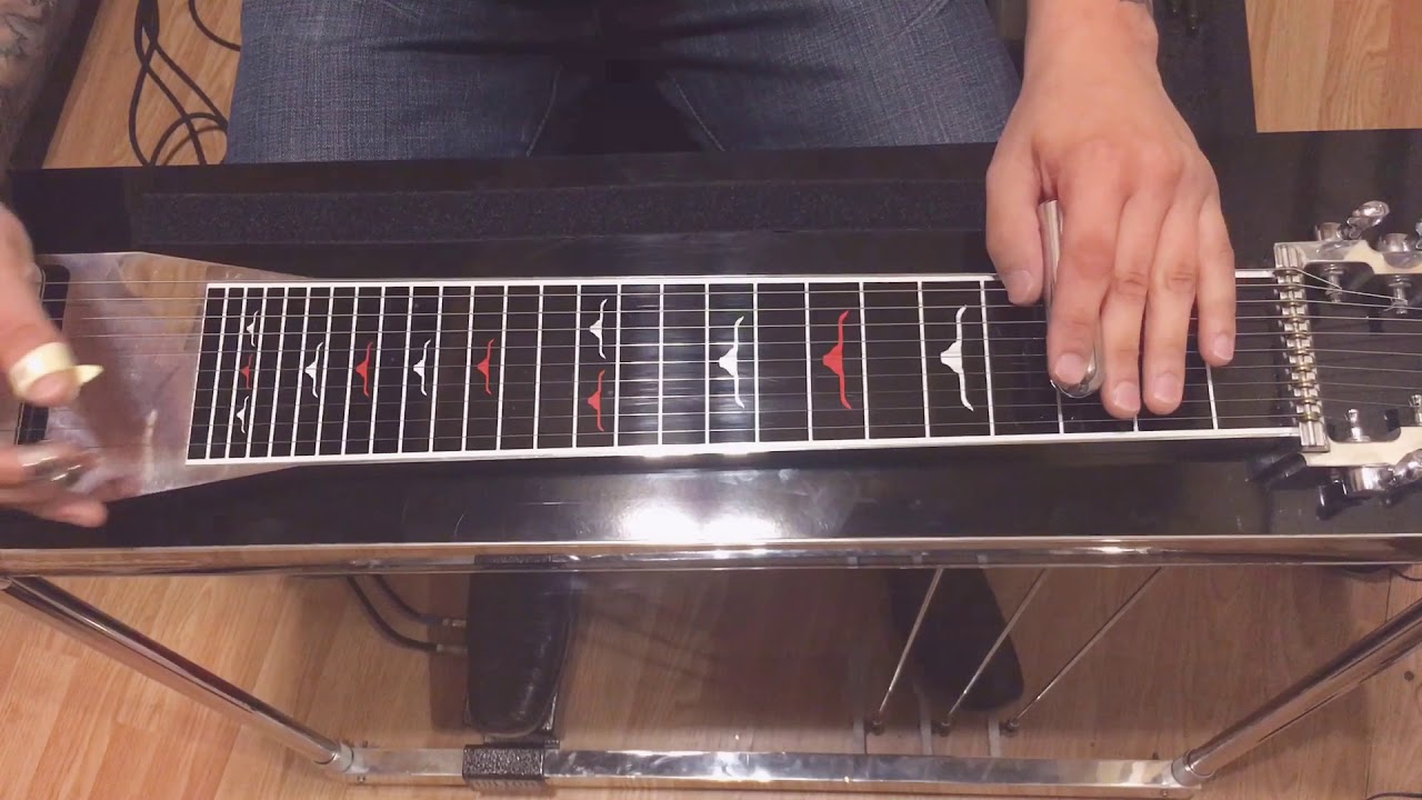 Gary Stewart “ An Empty Glass” Pedal Steel Guitar Lesson YouTube