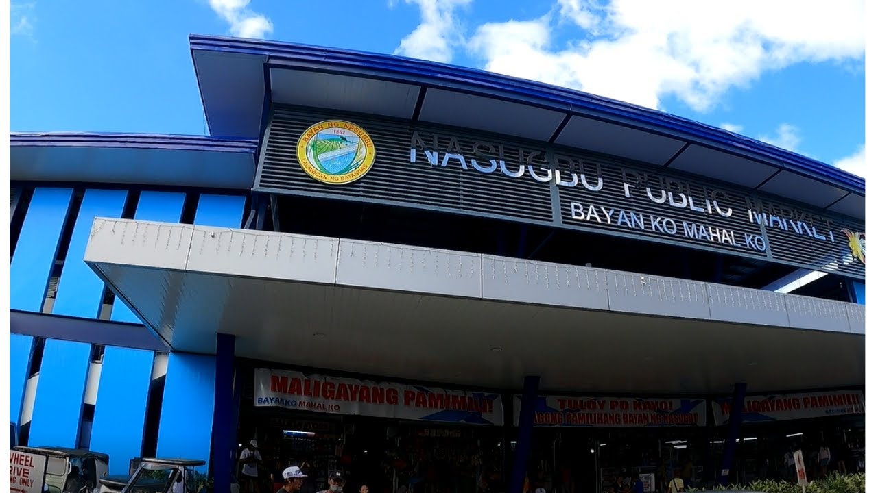 NASUGBU BATANGAS MARKET YouTube