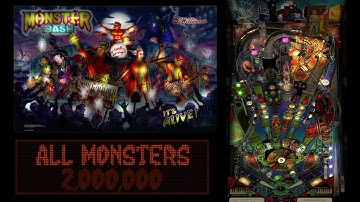 Visual Pinball - Monster Bash (Williams 1998) VPWmod