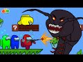 Among Us vs GIANT Centipede Zombie - Animated Game Parody