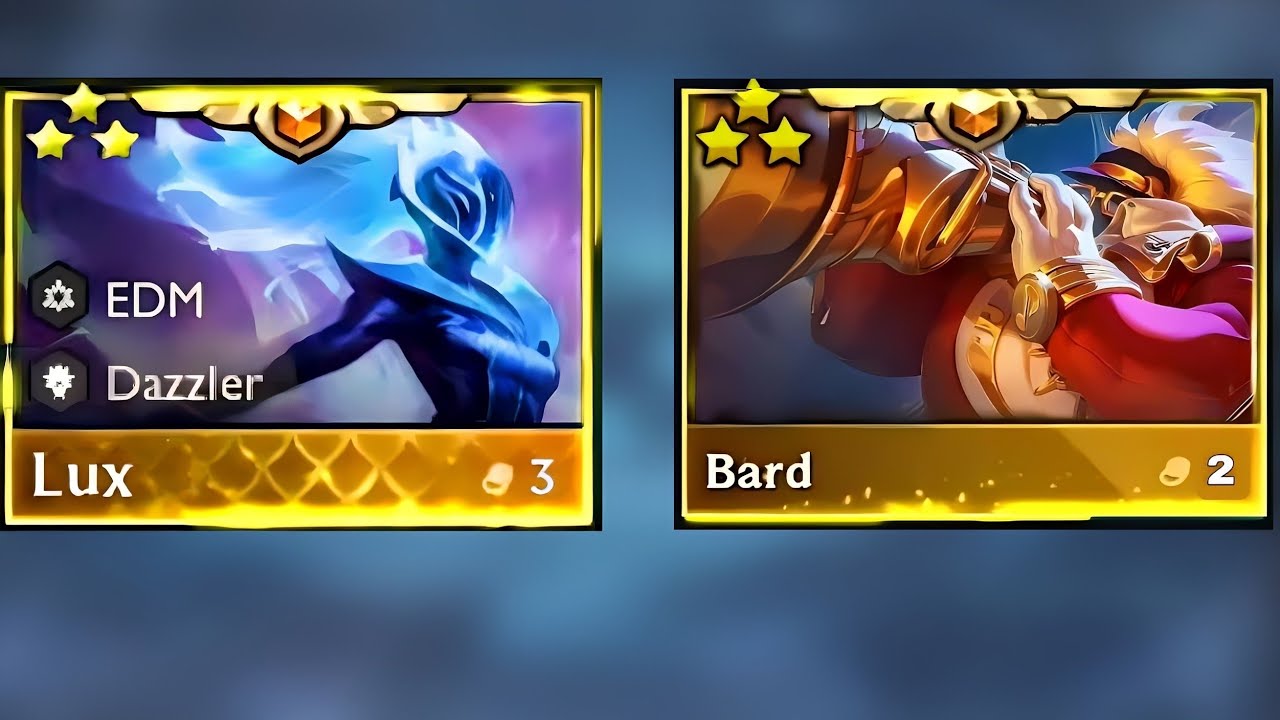 Lux and Bard 3-Star | tft Set 10
