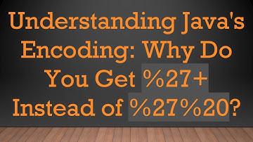 Understanding Java