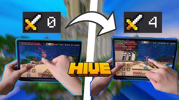 Hive Skywars, But Everytime I Get A Kill, I Switch My Tapping Finger