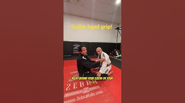 Sneaky Collar lapel grip for GI Brazilian Jiu Jitsu