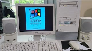 it's 1994 & you Startup a Windows 3.11 Computer