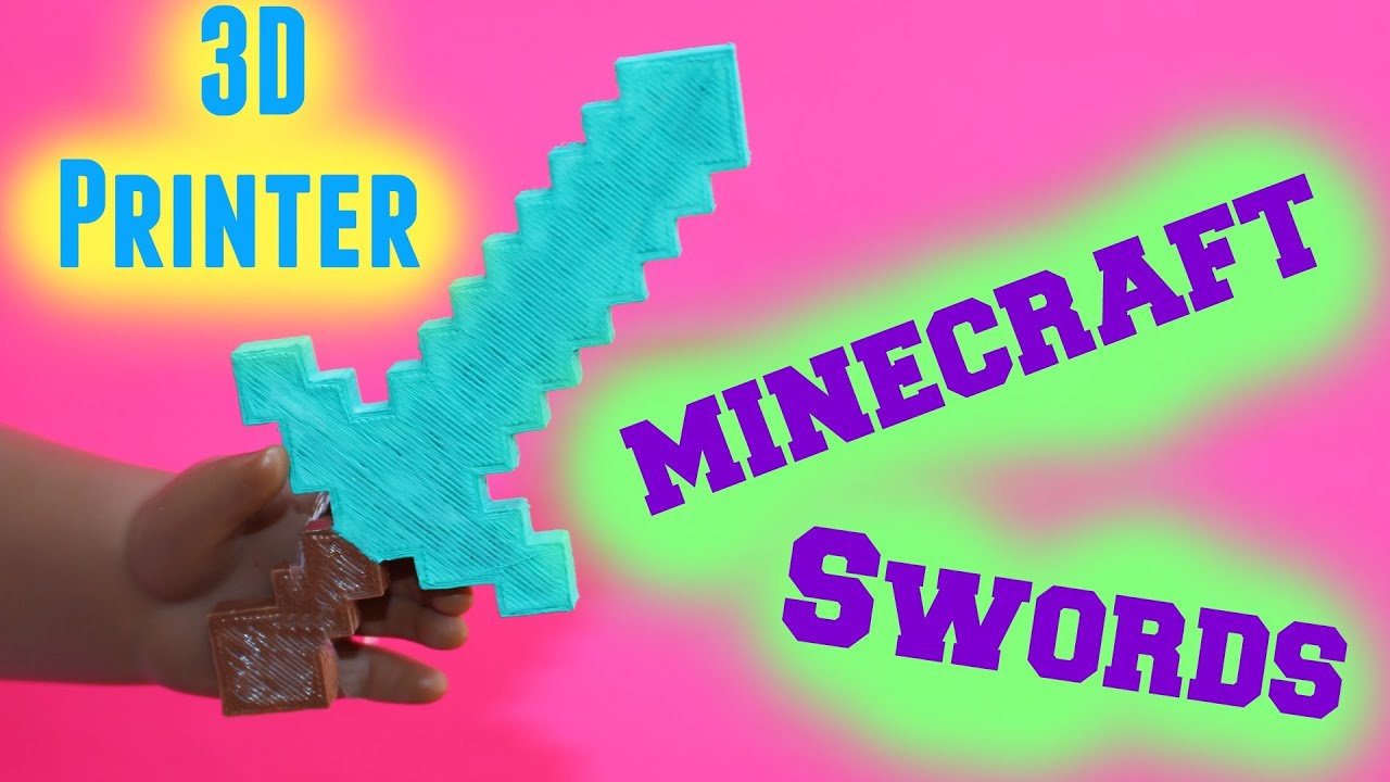 DIY Minecraft Swords - YouTube