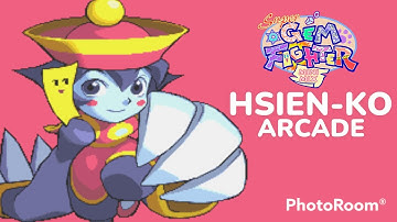 Super Gem Fighter Mini Mix - Hsien-Ko Arcade Playthrough (Easy)