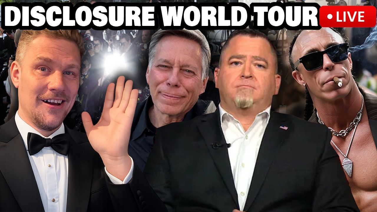 DISCLOSURE WORLD TOUR LIVE🍷 Elizondo Rumors, Eric Burlison SCIFD Report, Structures on the Moon
