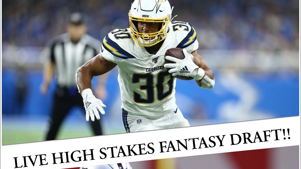 Fantasy Football 2020 - High Stakes Live Draft  (not a mock real deal action)