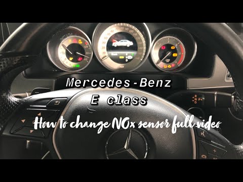Mercedes-Benz E class, How to change NOx sensor