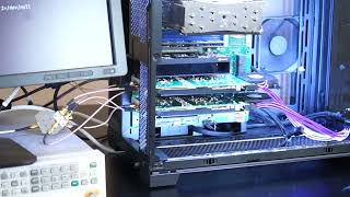 Interleaving 2 pieces of ADQ35 to get 20 GSPS and stream data to GPU