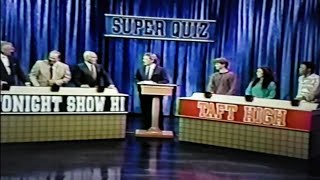 Famous Tonight Show-Alex Trebek quizzes Johnny; May 5, 1989 Wealth