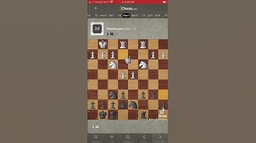 How to get a Draw against 3200 bot #chess #magnuscarlsen #hikaru #chesspuzzle #gothamchess