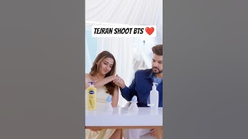TejRan Shoot BTS ❤️#tejran #tejasswiprakash #karankundrra #viral #shorts #love #romantic #couple #kk