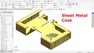 SolidWorks Sheet metal Basic tutorial