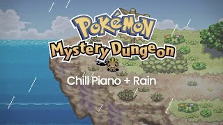 Cozy Pokémon Mystery Dungeon Piano Music with Relaxing Rain [ for studying, work & sleep ] screenshot 3