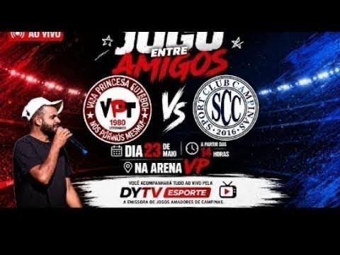 ⚽🔥 JOGO ENTRE AMIGOS 🔥⚽
Vila Princesa 🆚 Esporte Clube Campinas
Um grande encontro de amizade, res