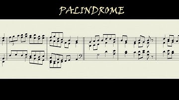 palindrome (same going backwards)