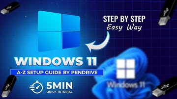 Install Windows 11 Using Pendrive | Complete A-Z Setup Tutorial for Beginners (Step by Step)