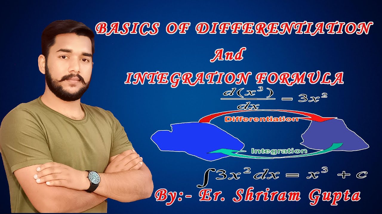 Basic of Differentiation and Integration Formula in Hindi Electrical
