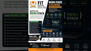 MERN Stack Course Academy In Lahore, Punjab Pakistan