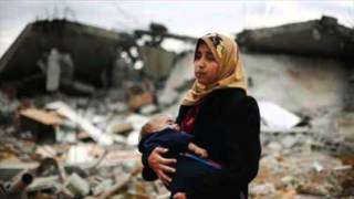 Video thumbnail of "Gaza Song, We Will Not Go Down In Gaza Tonight Sung By Bo Loughran"