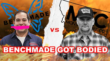 🔪Knife Fight! Benchmade SUES Montana Knife Company 🚔 | MKC Fights back💥