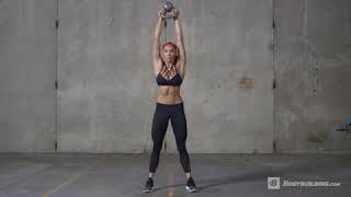 Kettlebell Thruster Progression   Exercise Videos & Guides   Bodybuilding com