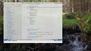 Building a SaaS in Bohemia: Refactoring by a Forest Creek (Gravel Ride Vlog) | 4K ASMR