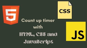 Count up timer with JavaScript