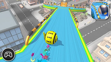 Action Balls: Gyrosphere Race - Gameplay Walkthrough Part 134 - Game Levels To Play (iOS, Android)