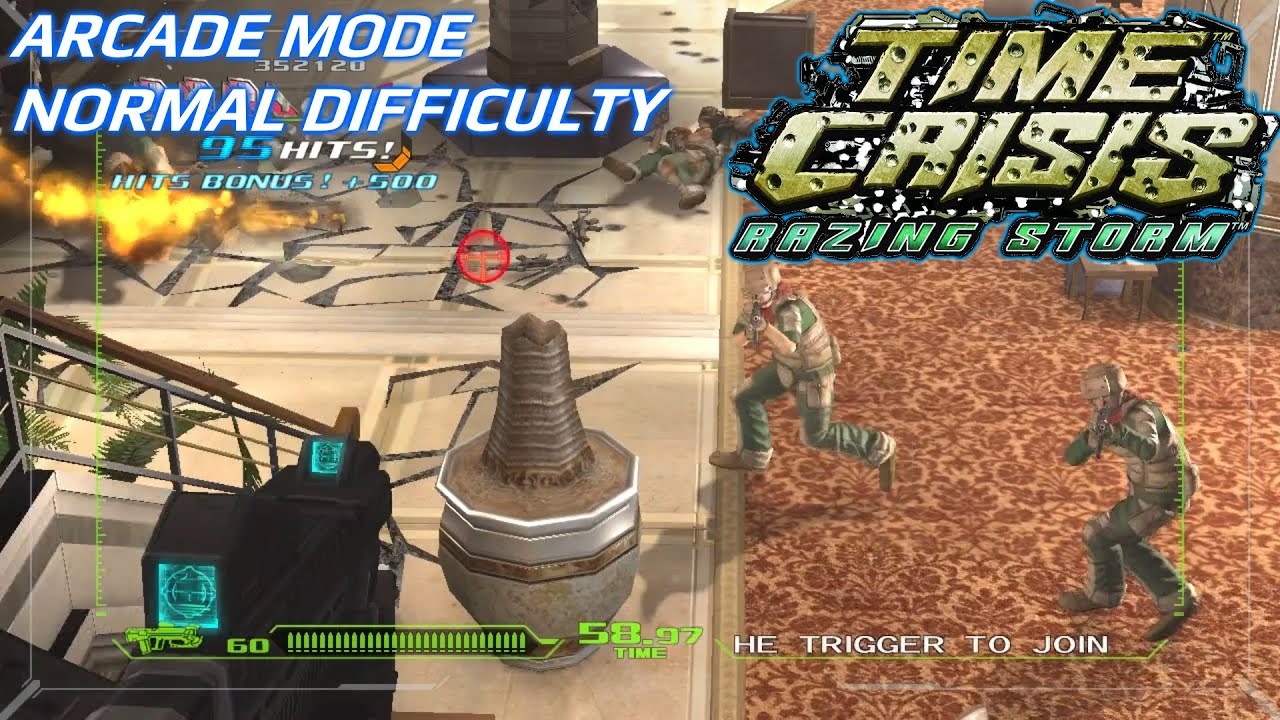 Time Crisis Razing Storm (PS3) Arcade Mode Playthrough YouTube