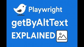 Playwright getByAltText() | Locate Images by ALT Text | Complete Example