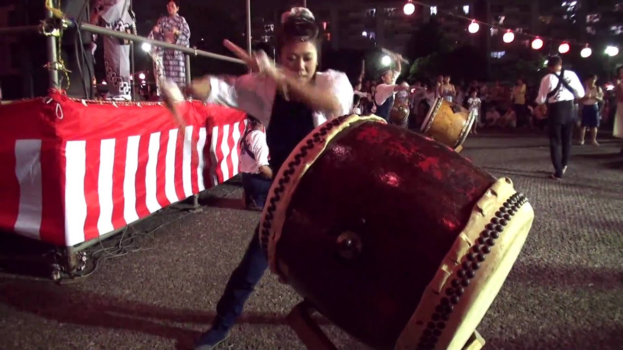 和太鼓　小鼓　お祭り 和太鼓 まつり 千葉神楽太鼓2023 真砂夏祭り - YouTube