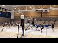 MEN'S Volleyball UCSB vs Hawaii 2020 scrimmage