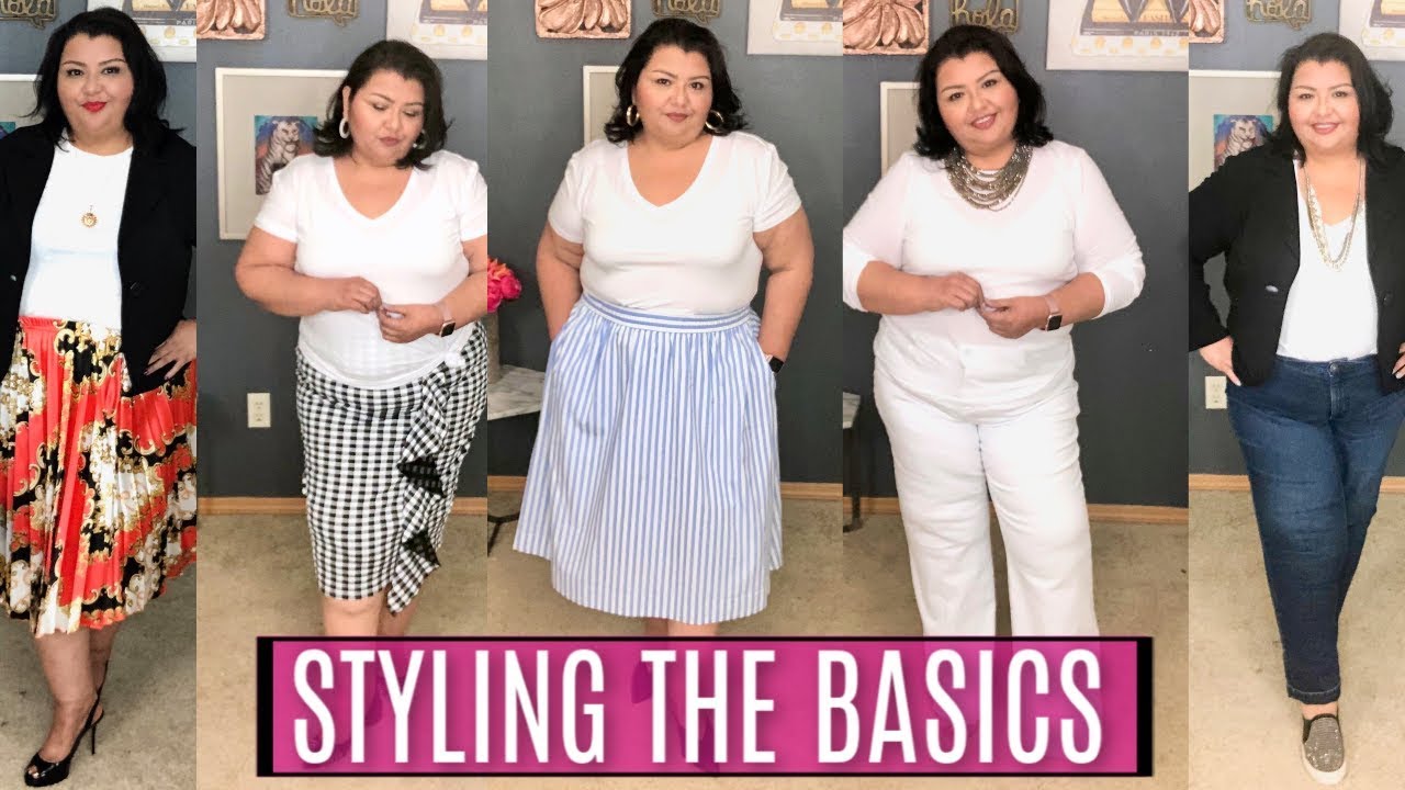 Plus Size Style Tips | White T Shirt 5 ...