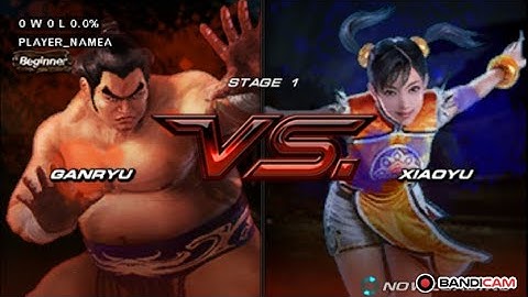 TEKKEN 6 GANRYU VS XIAOYU FULL GAMEPLAY ( REAL GHOST GAMERZ )