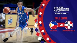 pics Tokyo Olympics Philippines Basketball philippines v dominican republic full game fiba olympic qualifying tournament 2020