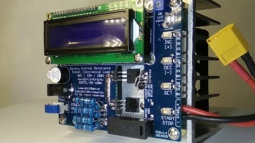 360 Video: Battery Internal Resistance Tester, Electronical Load, 36V 15A 100W BIRTEL-8S, PCBv1.4