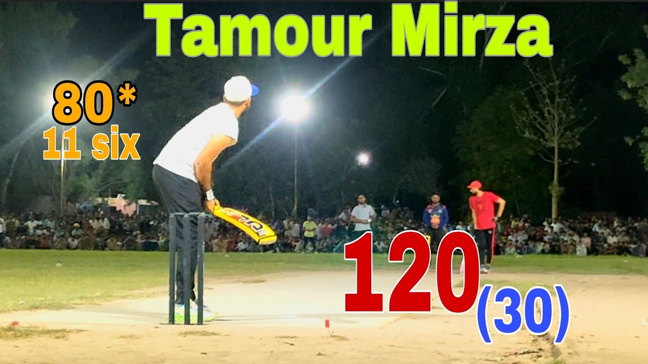 World Cricket Record 120 Runs in Just 30 Balls Tamour Mirza Bating FMC ...
