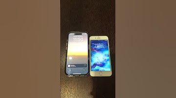 iPhone 6s on iOS 10 vs iPhone 15 Pro on iOS 17 boot up test #shorts #iphone6s #ios10 #iphone15pro