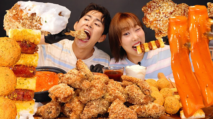 ASMR MUKBANG 다이어트끝🔥핵바삭 치맥에 떡볶이까지!! 찐텐폭발!! 새로나온 제2의 뿌링클을 노리는 마법클! 뿌링 치즈볼, 뿌링 소떡, 분모자 로제떡볶이 먹방!!(SUB)