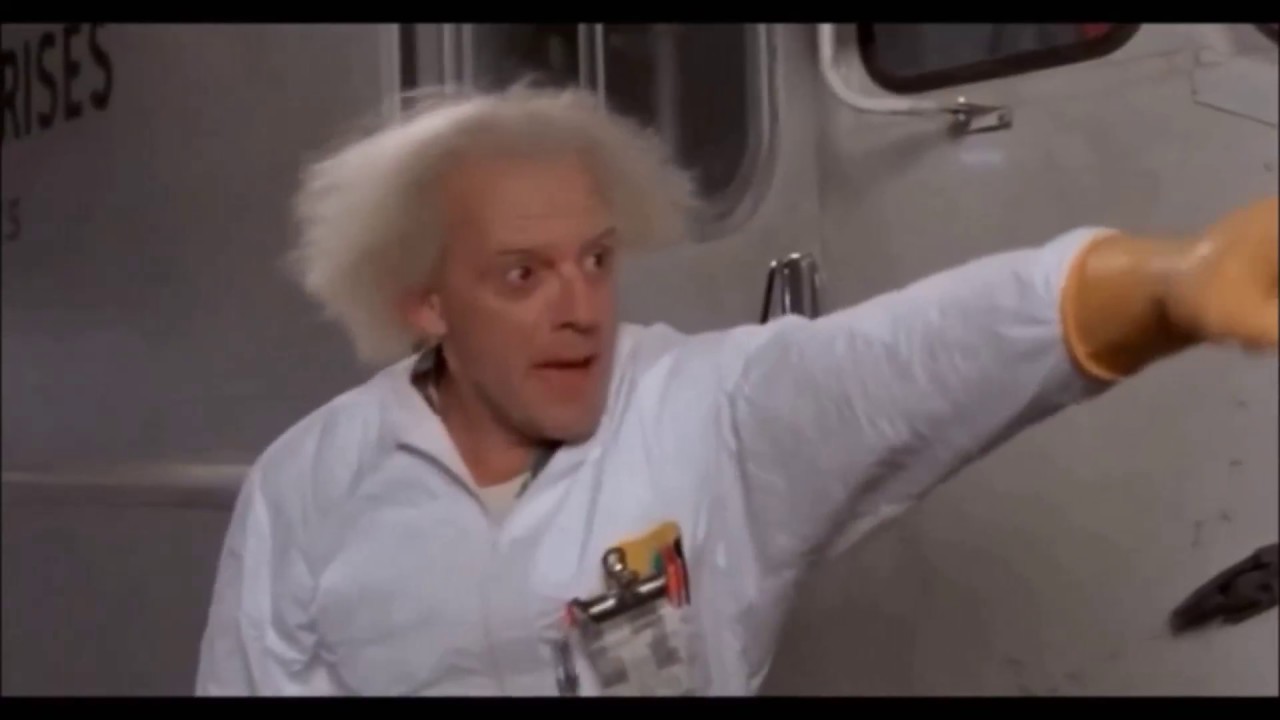 "The Libyans!" Emmet "Doc" Brown (Back to the Future) YouTube