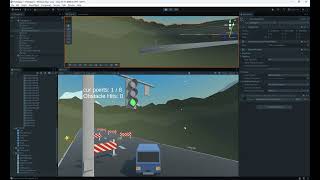 Unity 3D Driving Prototype: Custom Physics, Traffic Systems, and Game Loop Architecture